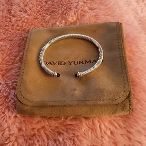 Brand New David Yurman Black Onyx Bracelet Size Small 4mm
